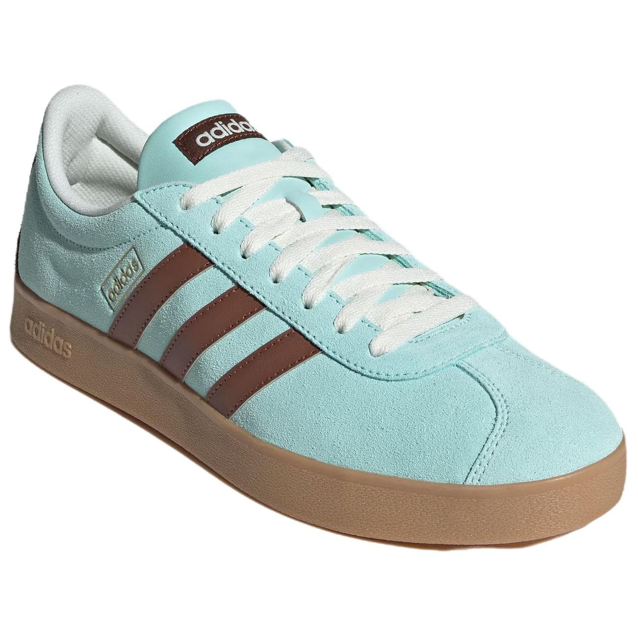 Кроссовки Adidas Vl Court Classic Low Топ Кеды немецкой армии (GAT) Унисекс Синий - изображение 3