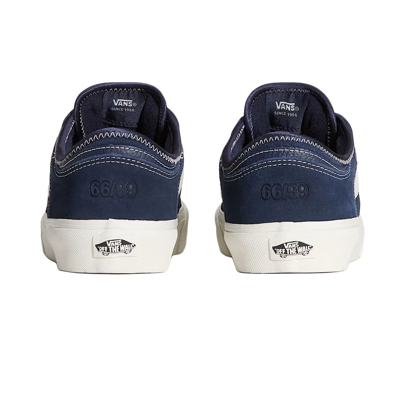 Кроссовки Vans Rowley Устойчивая к истиранию Легкая Низкая Скейтборд Обувь Унисекс Темно-синий - изображение 4