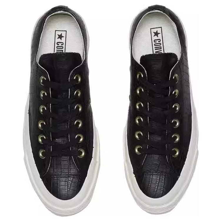 Кроссовки Converse All Star Унисекс Повседневная обувь для скейтборда Лоу-топы Противоскользящая износостойкая Черный - изображение 3