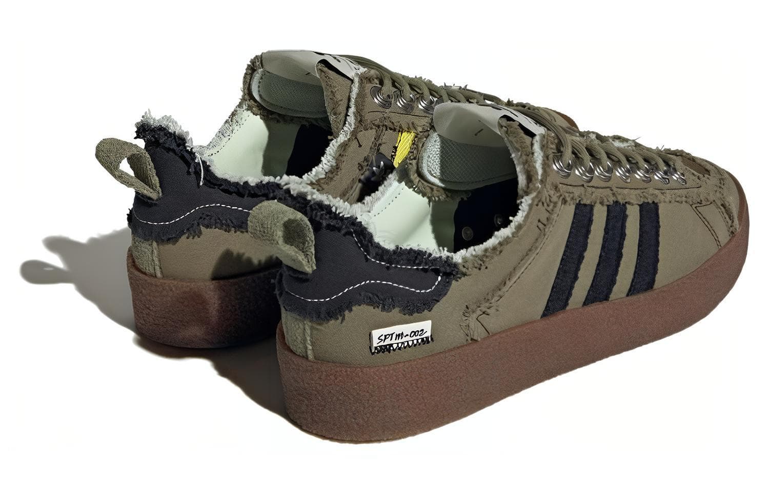 Кроссовки SONG FOR THE MUTE x adidas Campus 80s Black Green - изображение 4