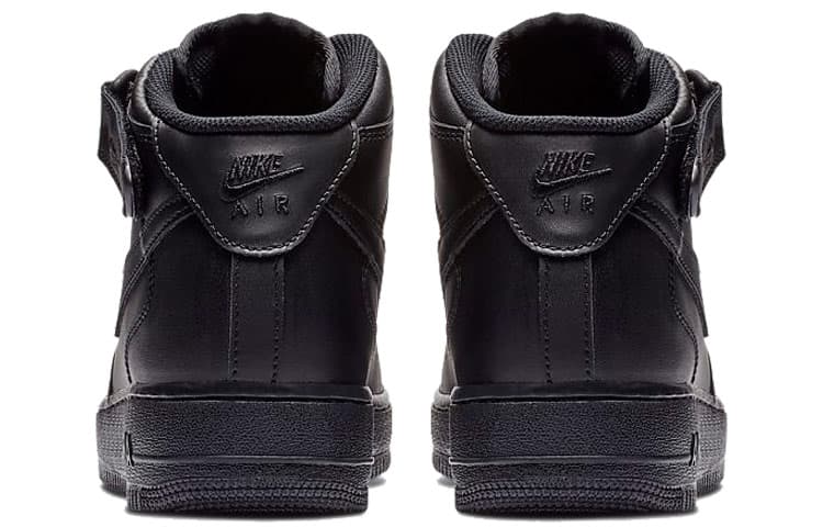 Кроссовки Nike Air Force 1 Mid Black 2016 - изображение 5