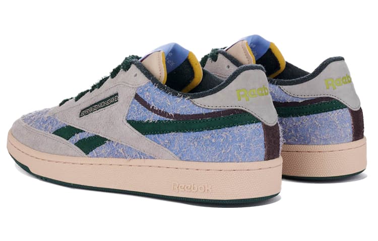 Кроссовки Brain Dead x Reebok Revenge Club C Grey Light Blue - изображение 4