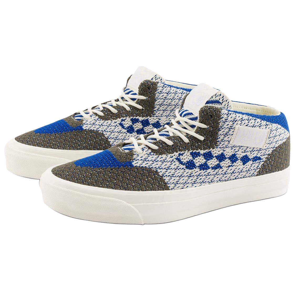 Кроссовки Vans MID Скейтборд Обувь Унисекс Зеленый Синий - изображение 2