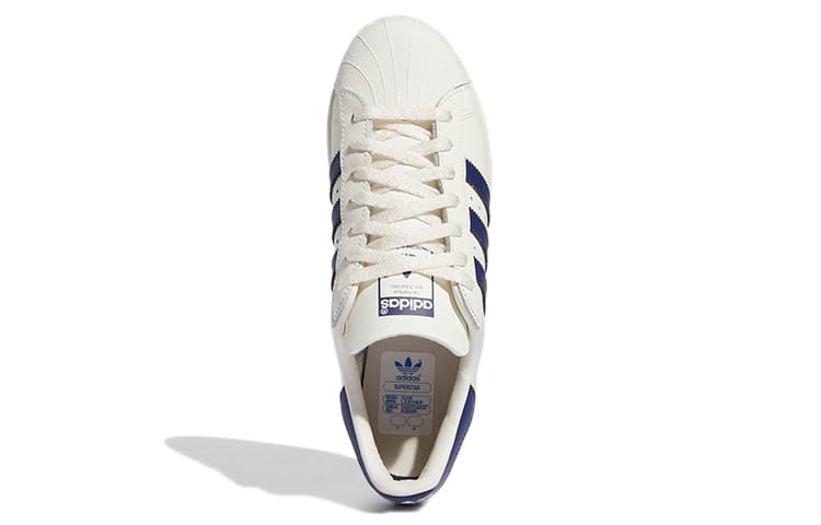 Кроссовки adidas Superstar White Blue - изображение 5