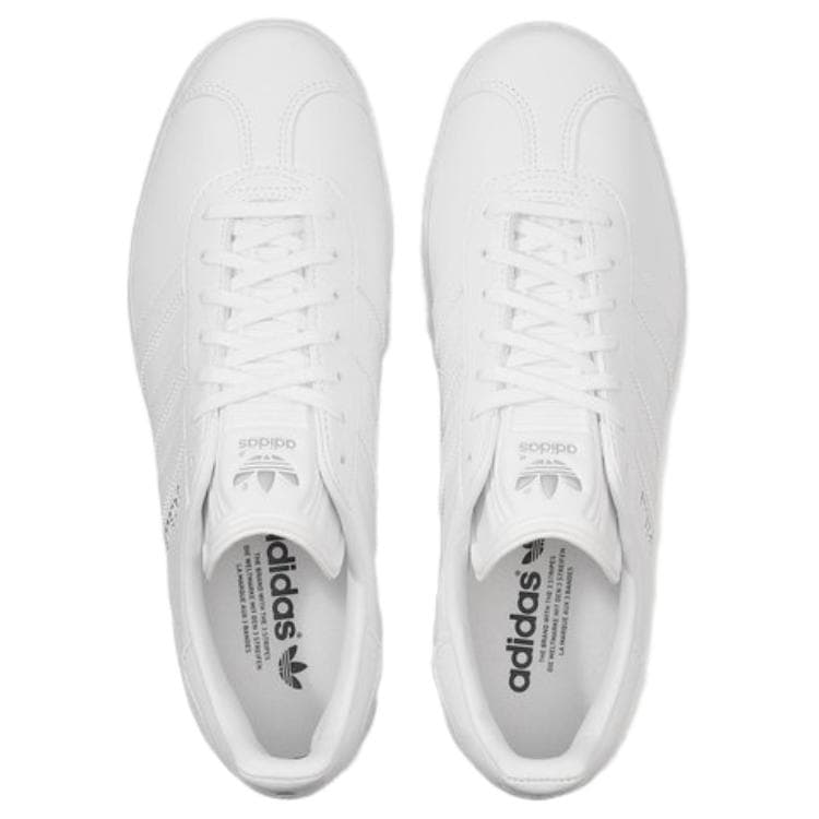 Кроссовки Adidas Originals Gazelle Low Скейтборд Кроссовки Мужские Белые - изображение 3