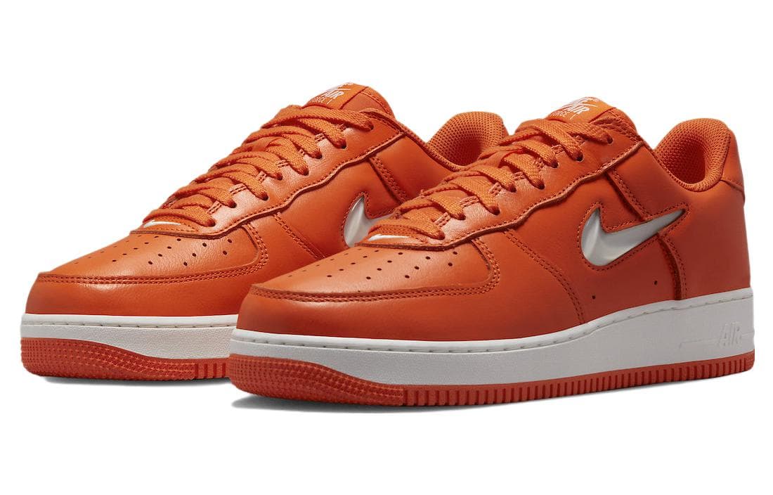 Кроссовки Nike Air Force 1 Low Orange Yellow — фото 3