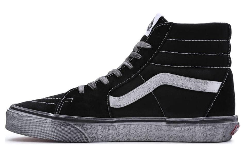 Кроссовки Vans SK8 Холст Искусственная замша Повседневные Устойчивые к истиранию Высокие Кроссовки для скейтбординга Унисекс - изображение 1