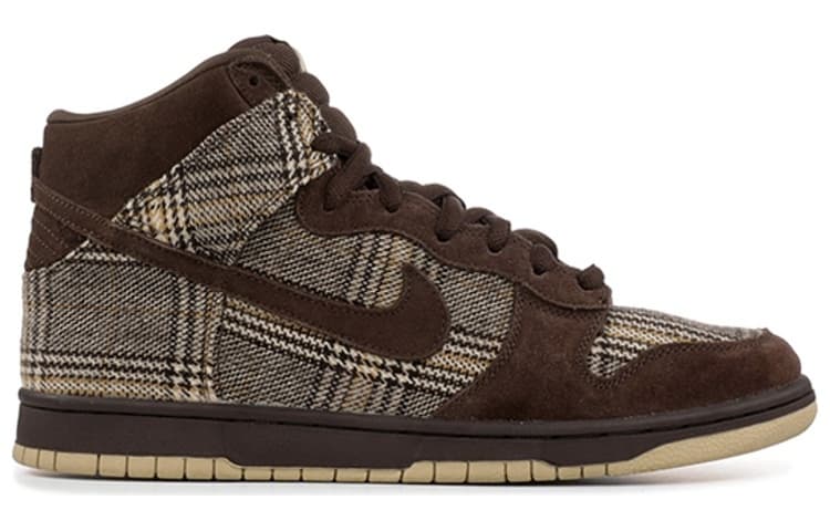 Кроссовки Nike Dunk SB Pro Tweed Brown — фото 2