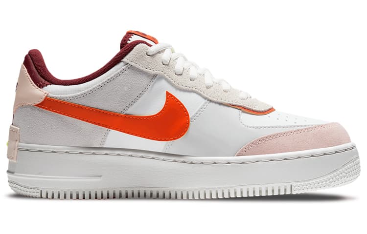 Кроссовки Nike Air Force 1 Low Shadow White Orange Pink - изображение 2
