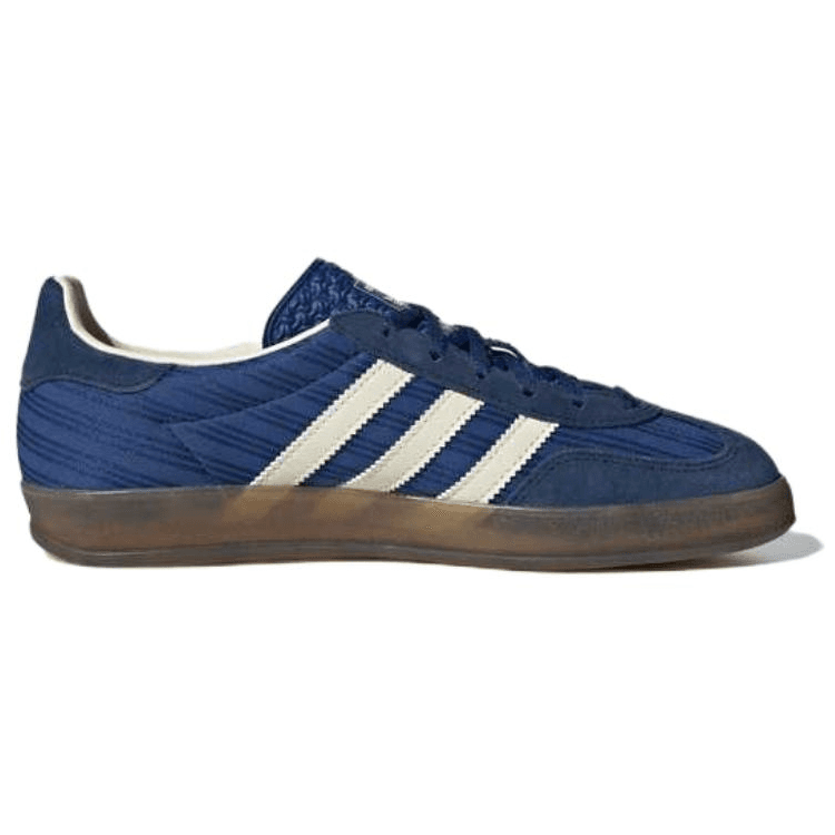 Кроссовки Adidas Originals GAZELLE INDOOR Устойчивая к истиранию низкая скейтбордическая обувь для женщин синяя - изображение 2