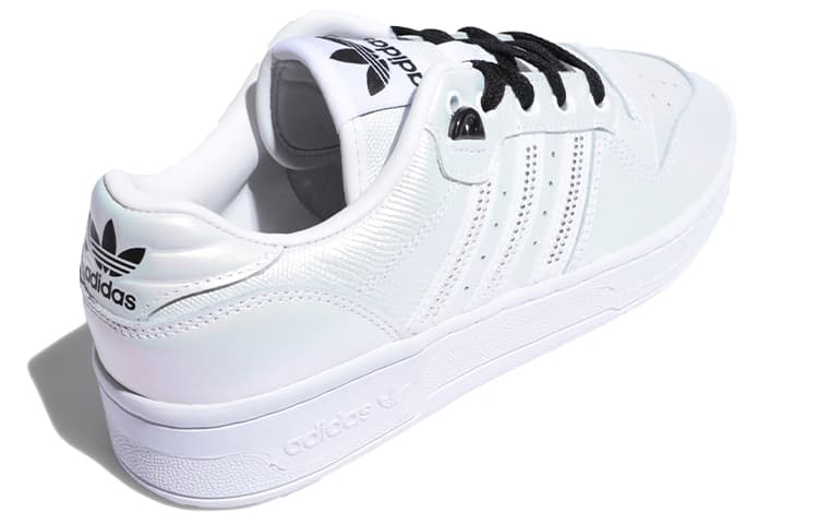 Кроссовки adidas Rivalry Low White Black - изображение 4