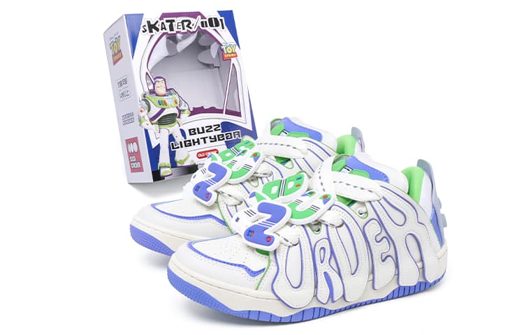 Кроссовки Disney x OLD ORDER Skater 001 Buzz Lightyear - изображение 5