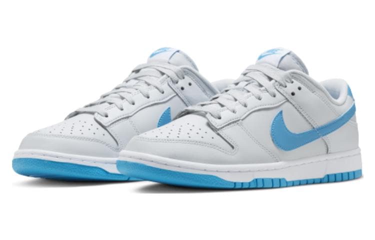 Кроссовки Nike Dunk Low Retro Blue Grey — фото 3