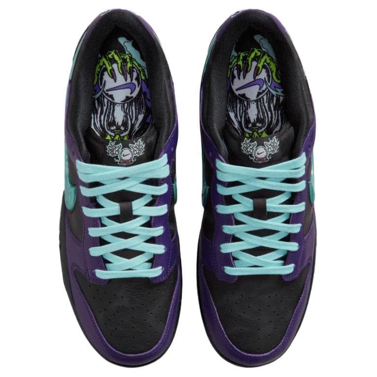 Кроссовки Nike Dunk Low Top Скейтборд Кроссовки Мужские Черные Синие - изображение 5
