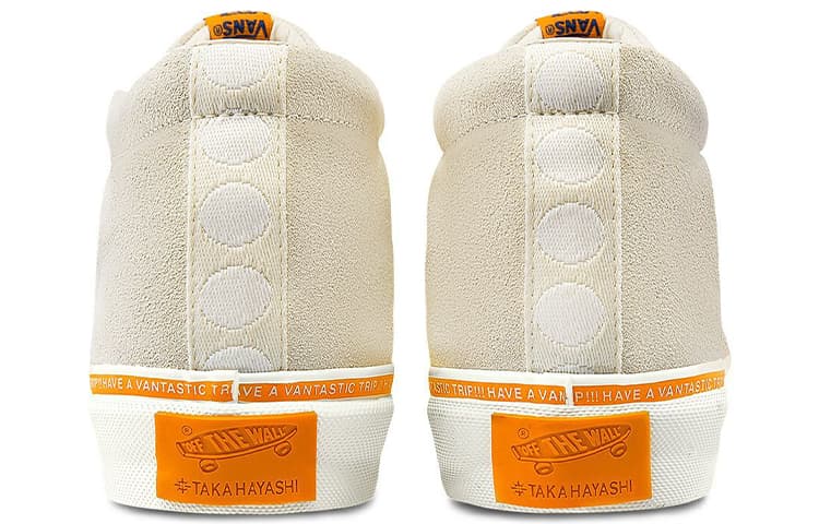 Кроссовки Taka Hayashi x Vans Vault Th Snake Trail Lx Yellow Grey - изображение 5