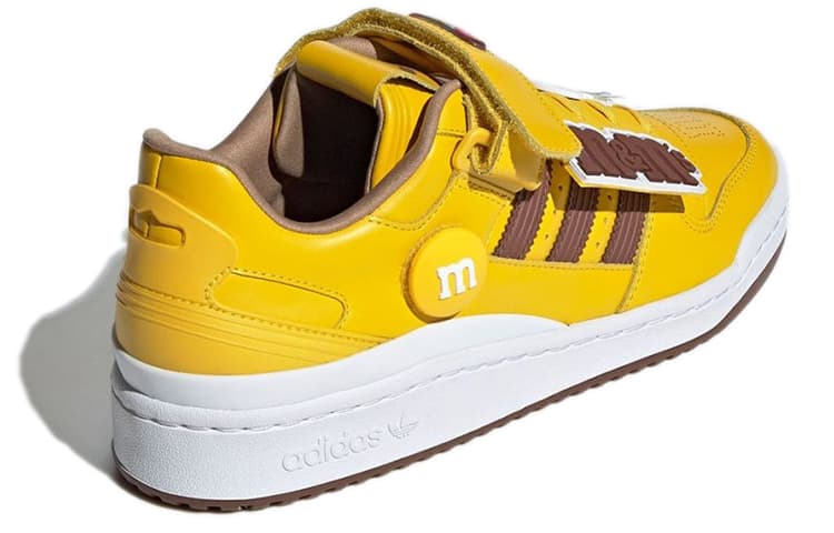 Кроссовки M&M'S x adidas Forum 84 Low Yellow Brown - изображение 4
