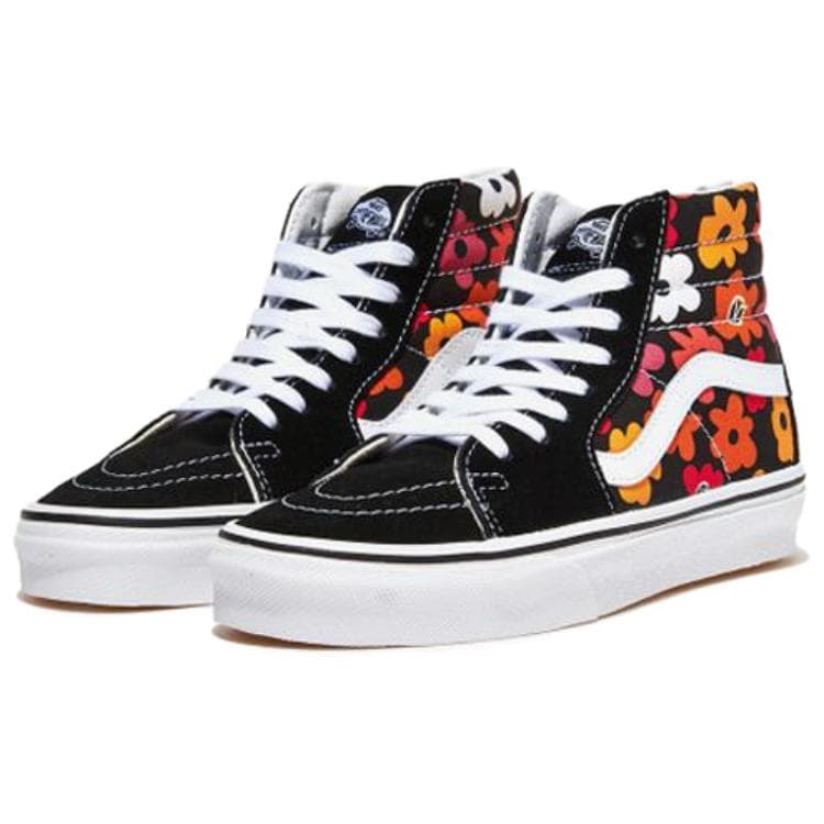 Кроссовки Vans SK8 HI Высокие кеды Скейтборд Обувь Женская Черно-белая - изображение 2