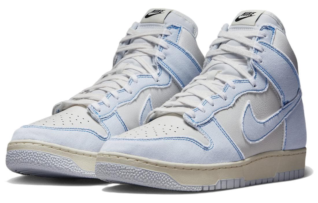 Кроссовки Nike Dunk High Blue Denim - изображение 3