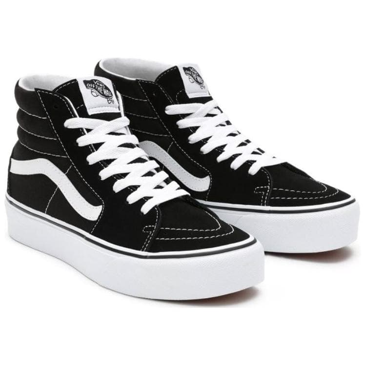 Кроссовки Vans Sk8-Hi Platform 2,0 Модные спортивные хай-топы для скейтборда женские черные - изображение 3