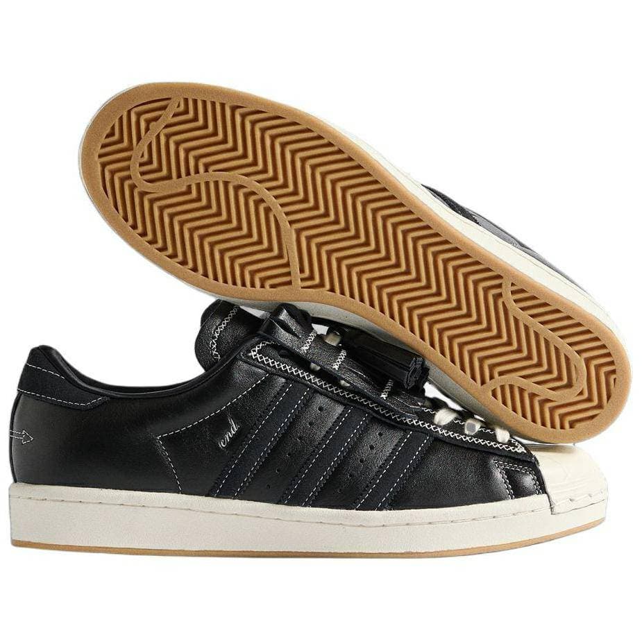 Кроссовки END. X adidas originals Superstar Low Топ Скейтборд Кроссовки Мужские Черные - изображение 3