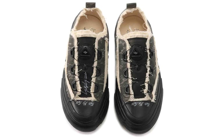 Кроссовки xVESSEL Yamamoto Low Black Brown - изображение 3