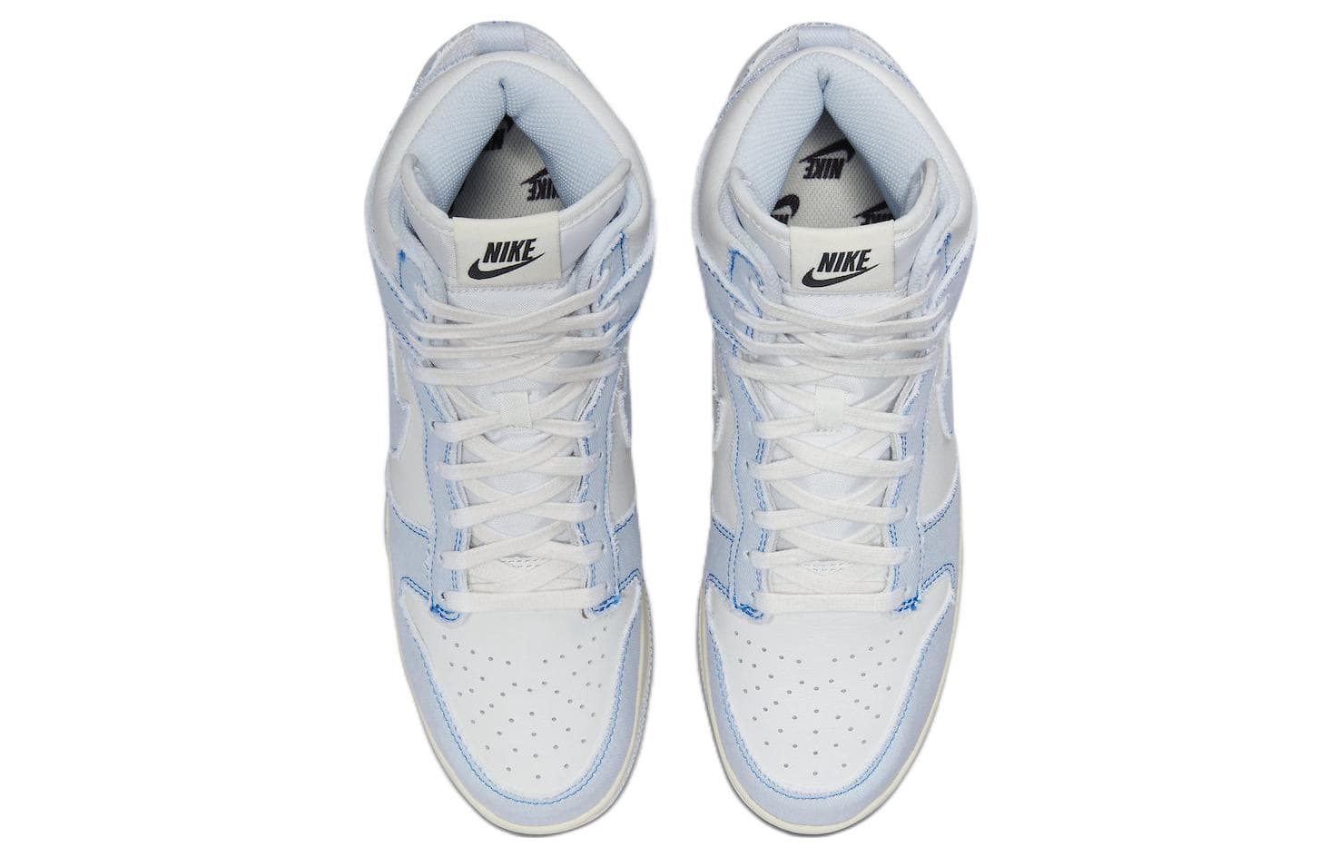 Кроссовки Nike Dunk High Blue Denim - изображение 4