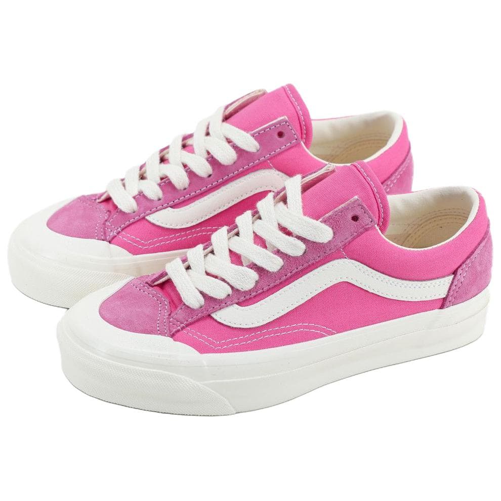 Кроссовки Vans Old Skool Reissue 136 Ткань Низкие Кроссовки для Скейтбординга Унисекс Розовые - изображение 2