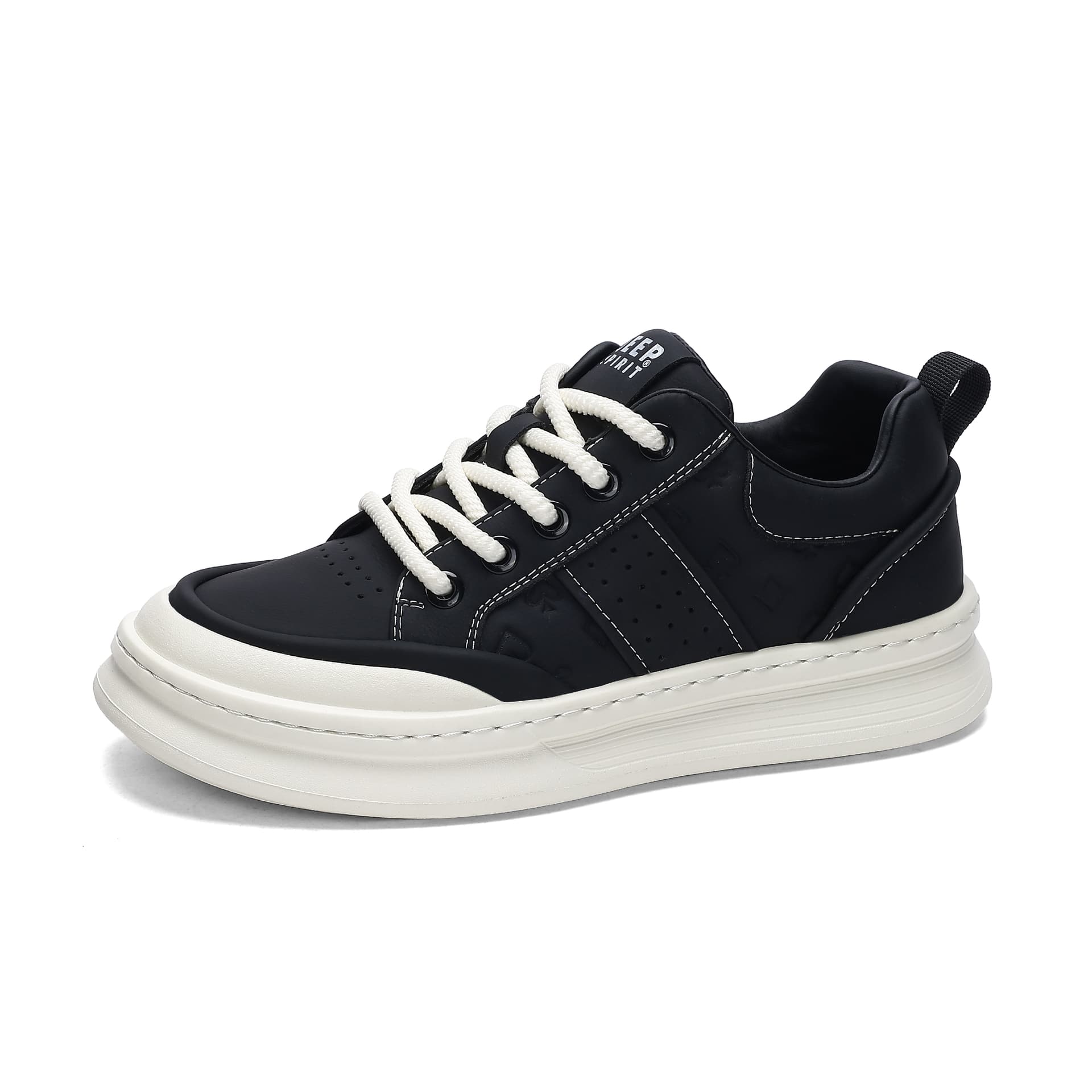 Кроссовки JEEP SPIRIT Low Top Sneakers Graphite Black - изображение 3