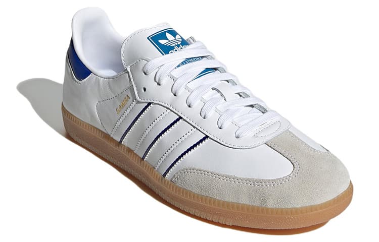 Кроссовки adidas Samba White Blue Brown - изображение 3