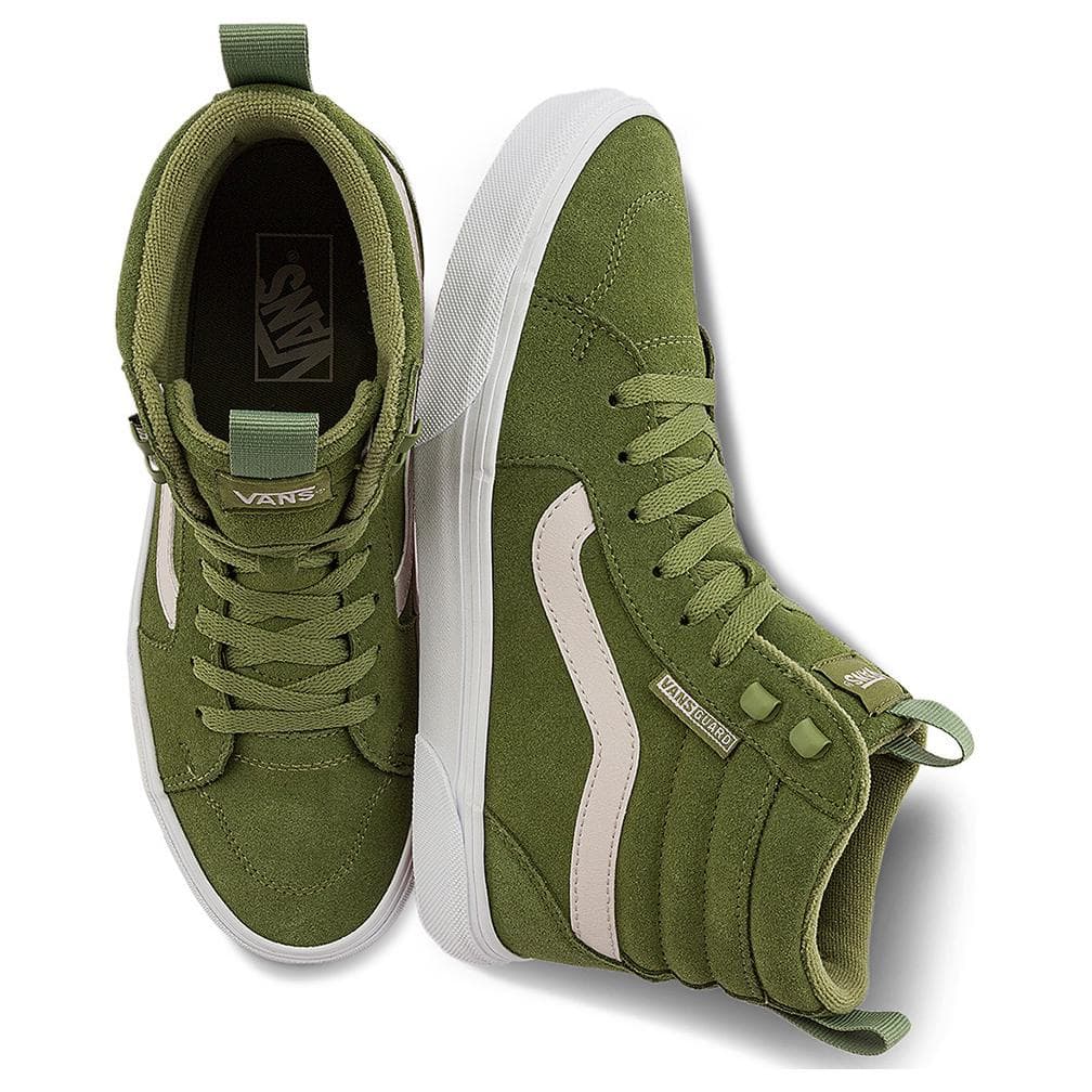 Кроссовки Vans Filmore High Top Скейтборд Обувь Женская Зеленая - изображение 4