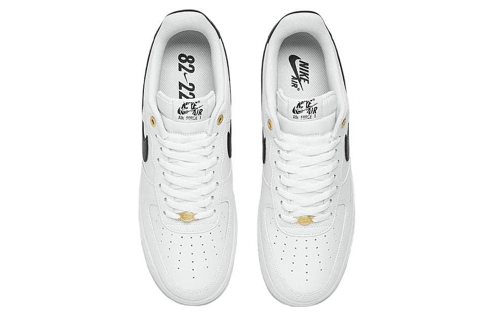 Кроссовки Nike Air Force 1 Low Black White — фото 3