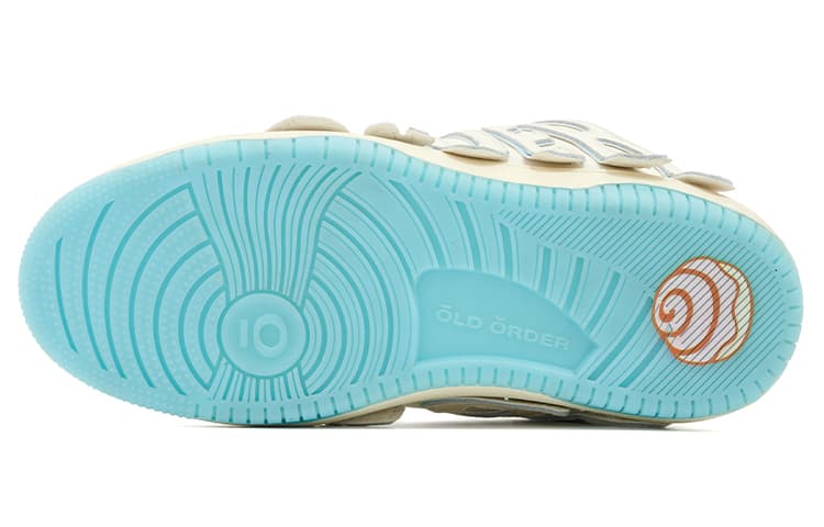 Кроссовки Sanrio Cinnamoroll x Old Order Skater 001 White Blue - изображение 4