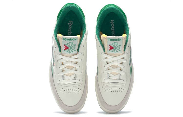Кроссовки Reebok Club C 85 White Green - изображение 5