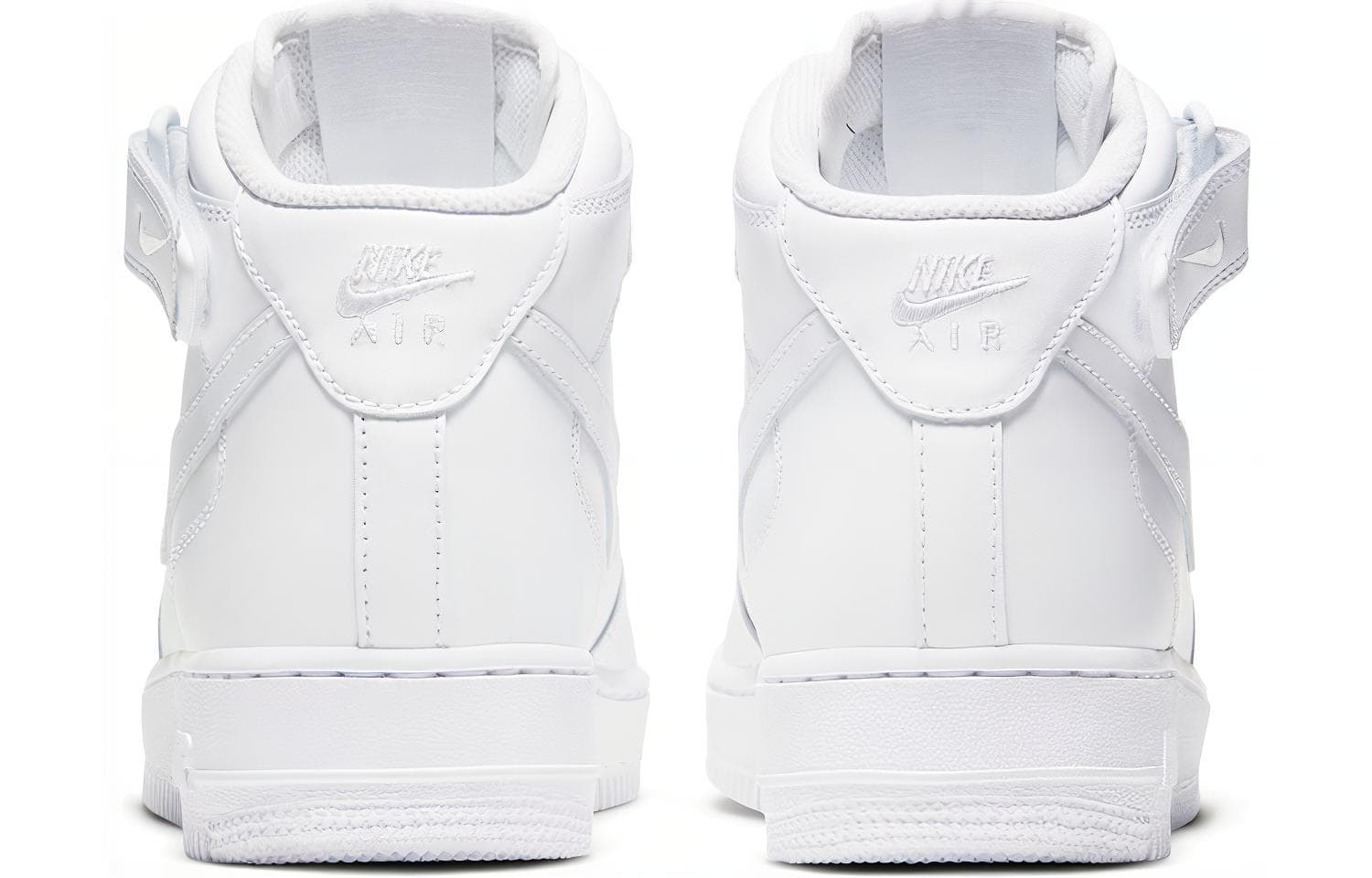 Кроссовки Nike Air Force 1 '07 Mid Pure White - изображение 4