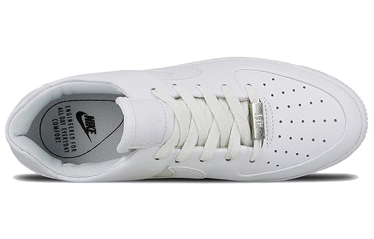 Кроссовки Nike Air Force 1 Sage Triple White — фото 5