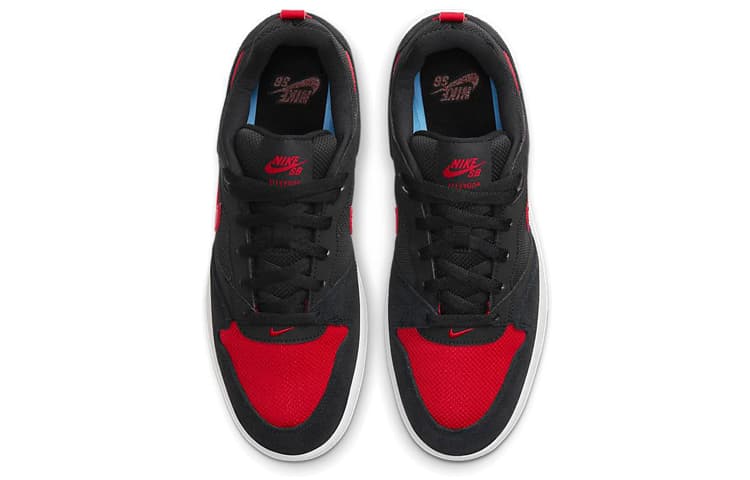Кроссовки Nike SB Alleyoop Black Red - изображение 4