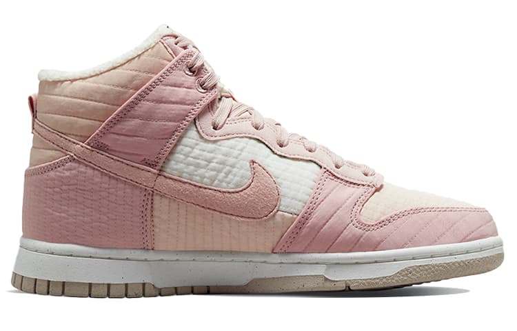 Кроссовки Nike Dunk LX High White Pink - изображение 2