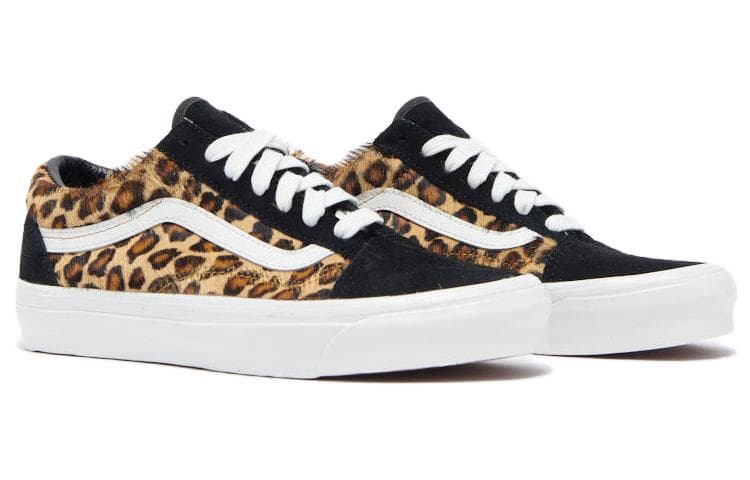 Кроссовки Vans Old Skool UA 36 DX Anaheim Factory Leopard - изображение 3