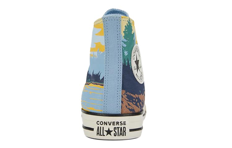 Кроссовки Converse Chuck Taylor High Top Ocean Blue — фото 4