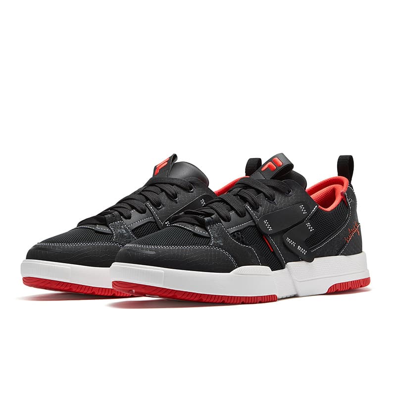 Кроссовки FILA FUSION GEOMETRY Geometric Shoe Низкий Топ Скейтборд Обувь Мужская Черная - изображение 2