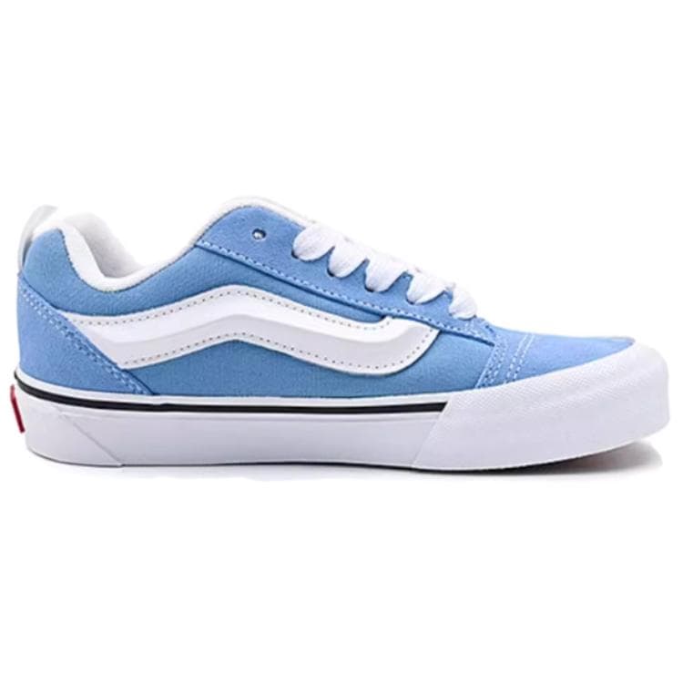 Кроссовки Vans Knu Skool Холст Замша Низкие Кеды для Скейтбординга Унисекс Синие - изображение 2
