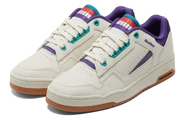 Кроссовки Butter Goods x Puma Slipstream Low Off White Purple - изображение 3