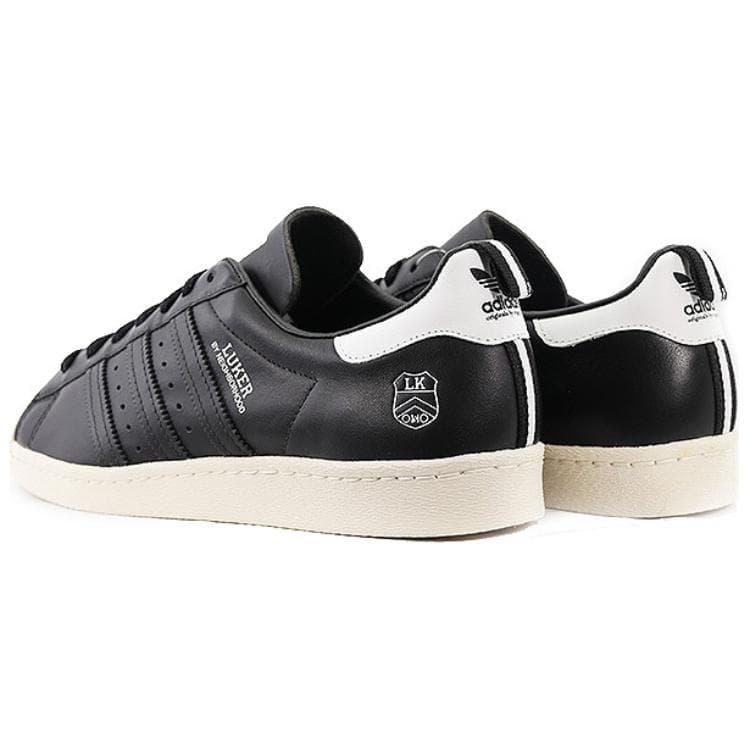 Кроссовки Adidas Originals Superstar 80s Low Топ Скейтборд Кроссовки Мужские Черно-Белые - изображение 3
