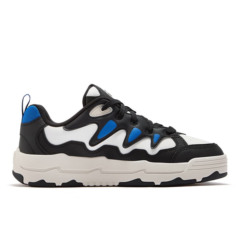 Кроссовки FILA FUSION BURWEED Сложные Слуховые Кроссовки для скейтбординга Мужские Черные Снежные - изображение 2