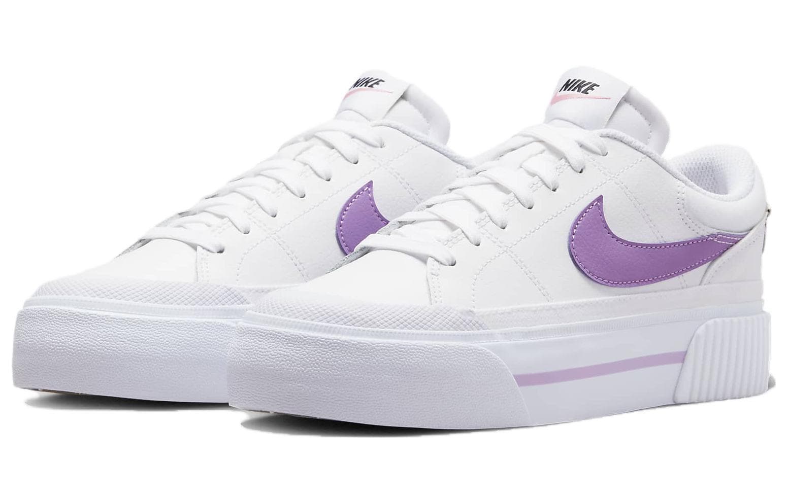 Кроссовки Nike Court Legacy White Purple - изображение 3