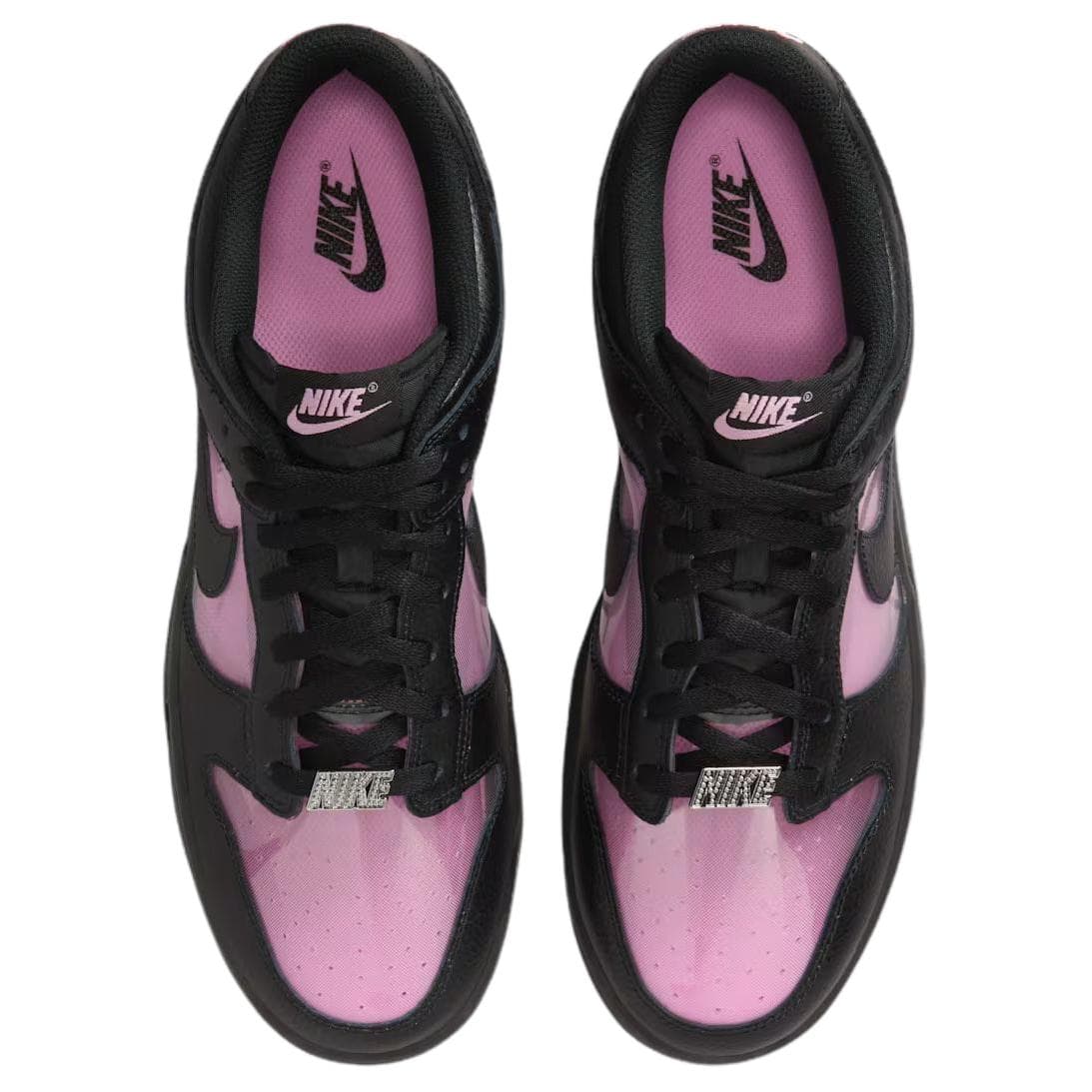 Кроссовки Nike Dunk Low Top Скейтборд Кроссовки Мужские Черные Фиолетовые - изображение 4