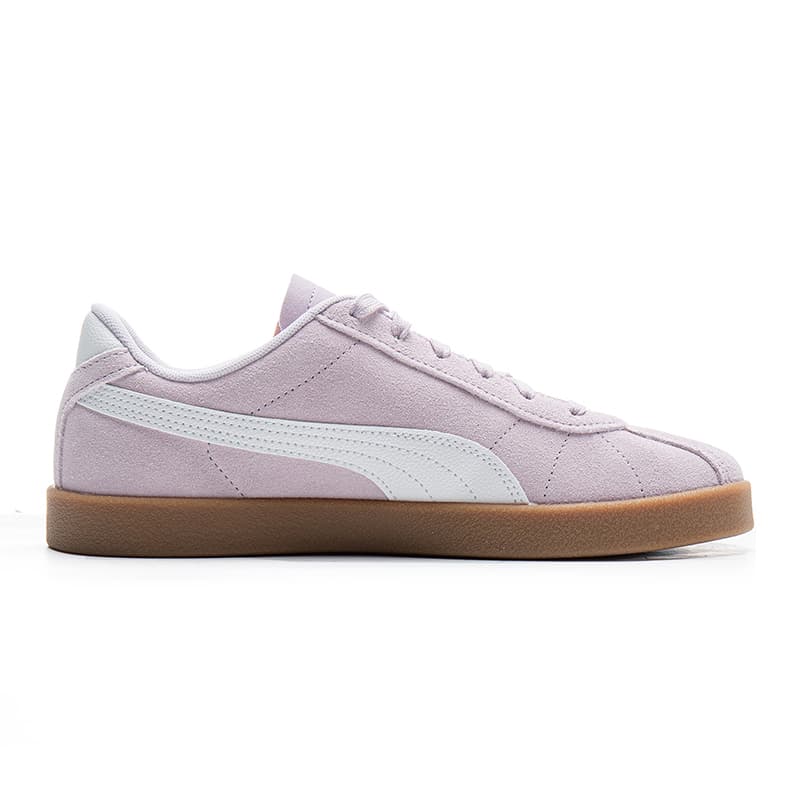 Кроссовки PUMA Club 2 Low Скейтборд Кроссовки Женские Светло-фиолетовые - изображение 2