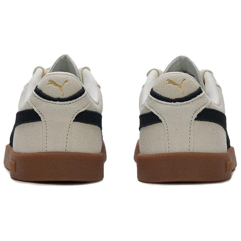 Кроссовки PUMA Club II Era Устойчивые к истиранию Низкие Кеды немецкой армии (GAT) Унисекс Бежево-черные - изображение 5