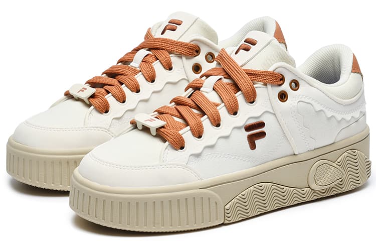 Кроссовки FILA Stack White Brown - изображение 3