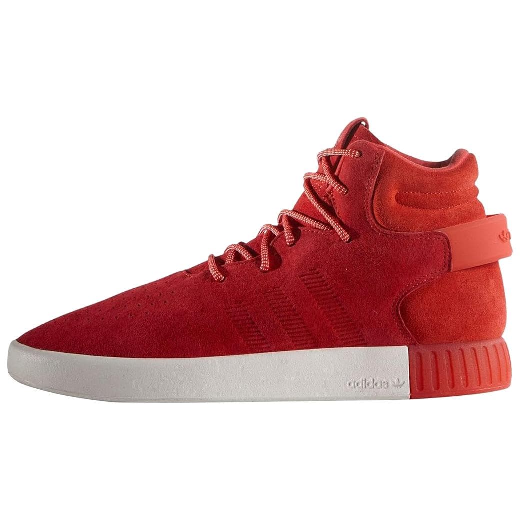Кроссовки Adidas Originals Tubular Invader High Топ Скейтборд Обувь Мужская Красная - изображение 1